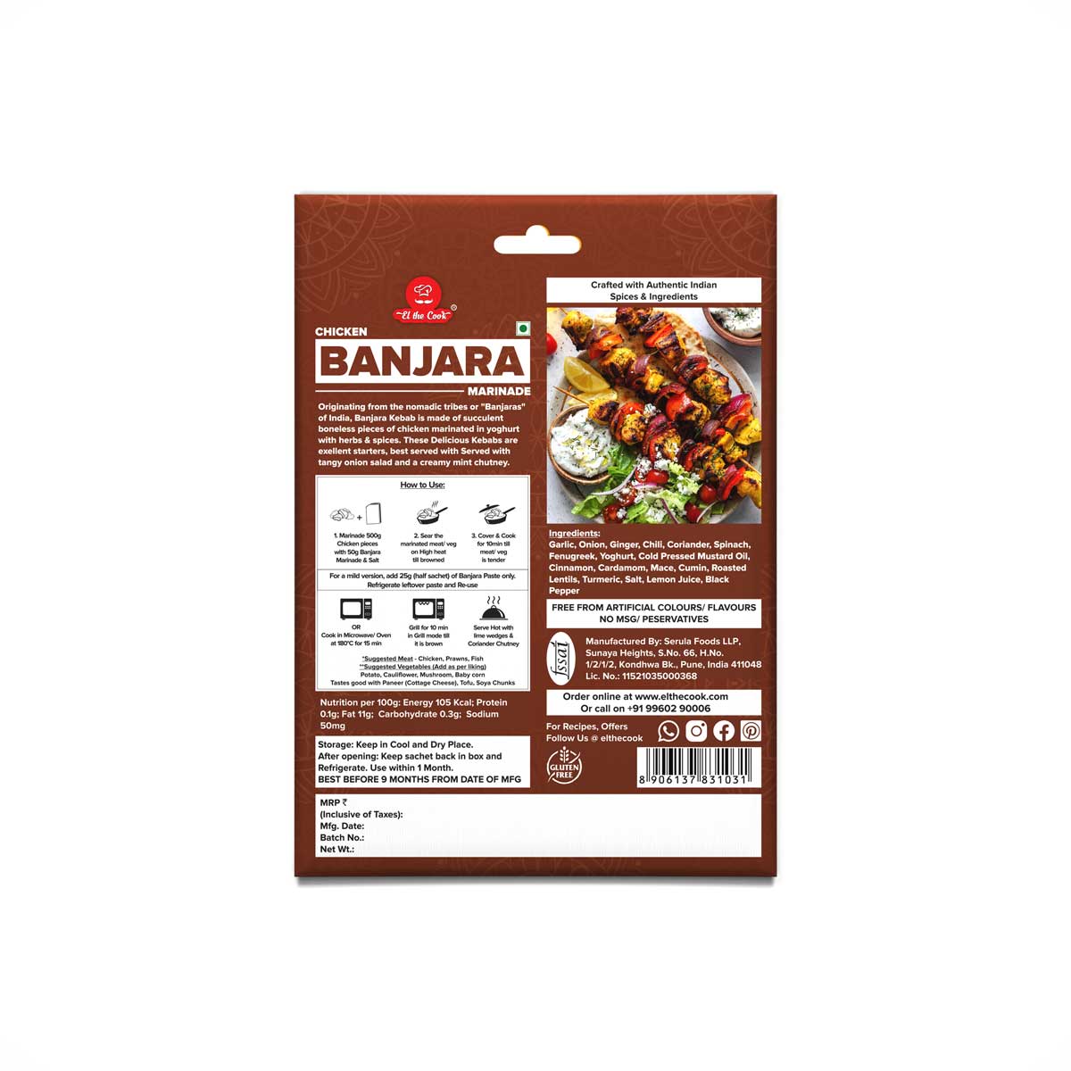 Chicken Banjara Paste 50g x 2 Pack