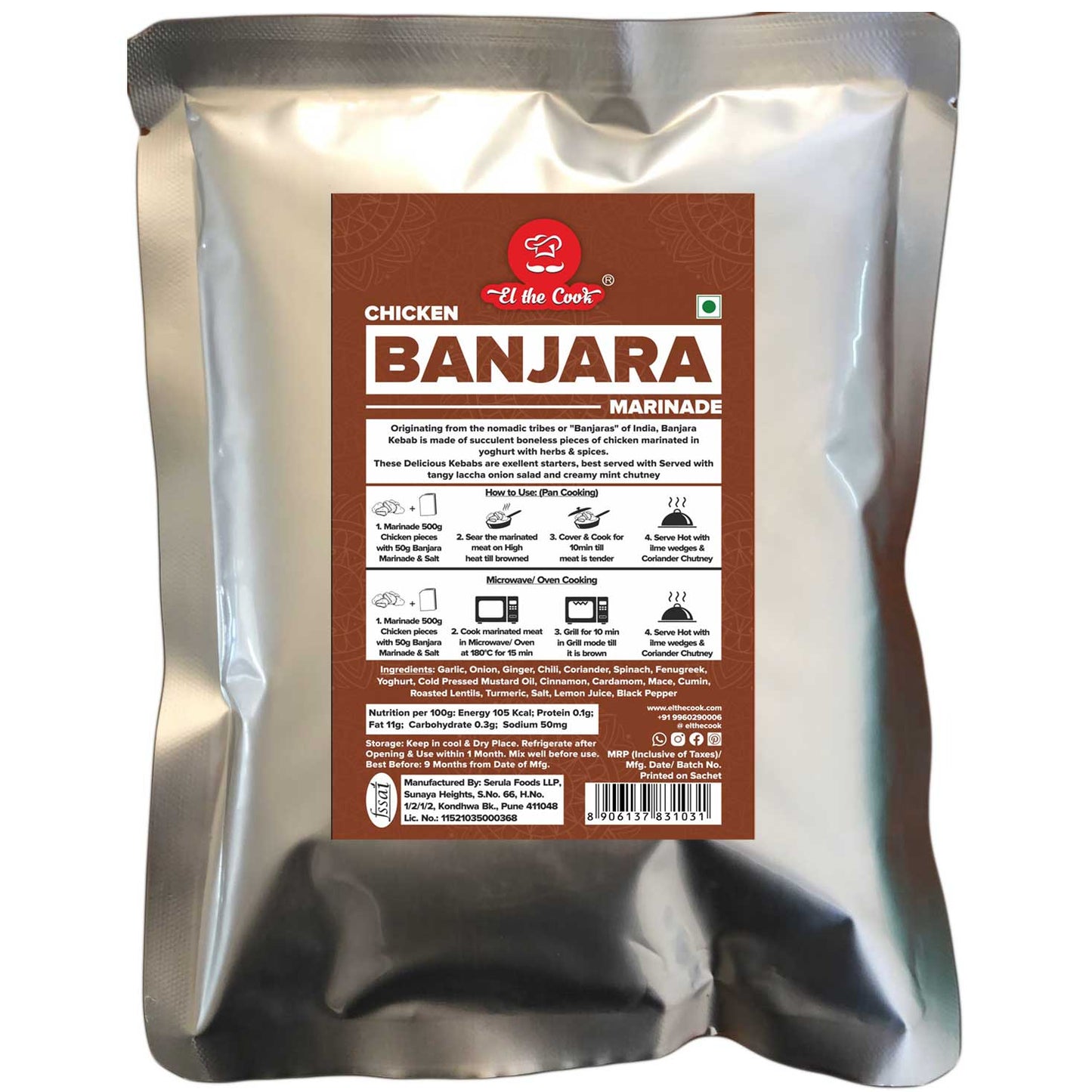 Chicken Banjara Paste - Bulk Pack 1 kg