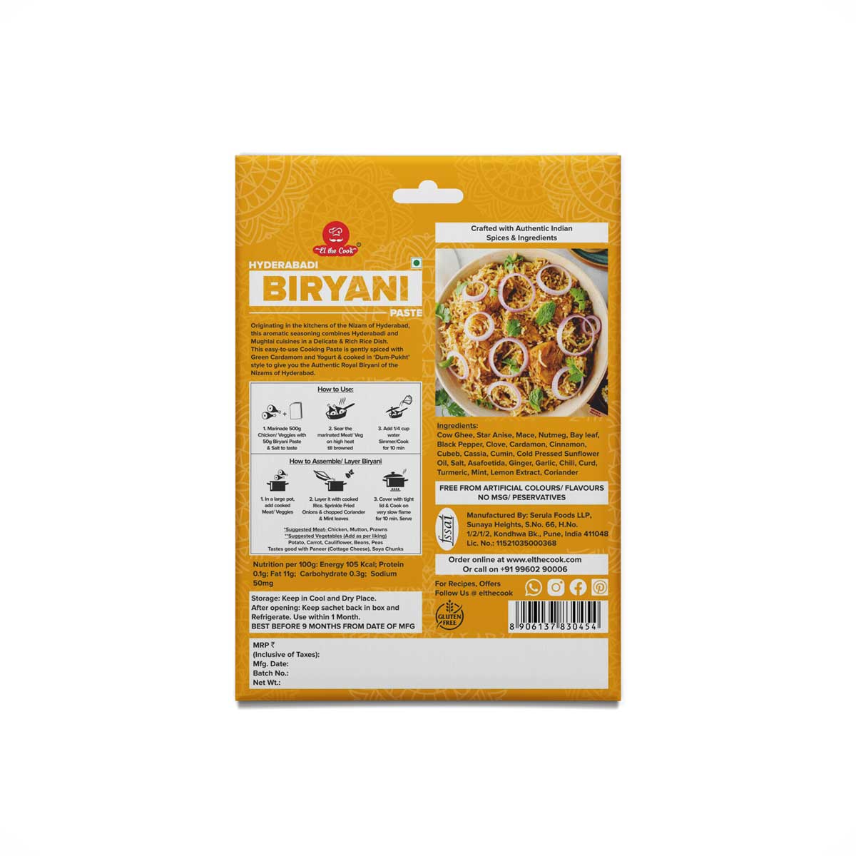 Special Biryani Masala Combo | 4 x 50g
