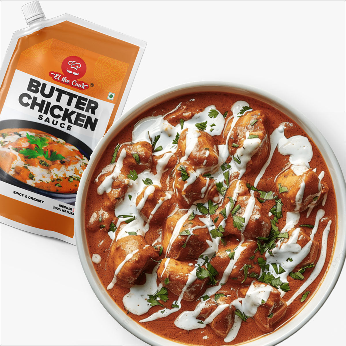 Spicy Butter Chicken Sauce 150ml x 2 pack