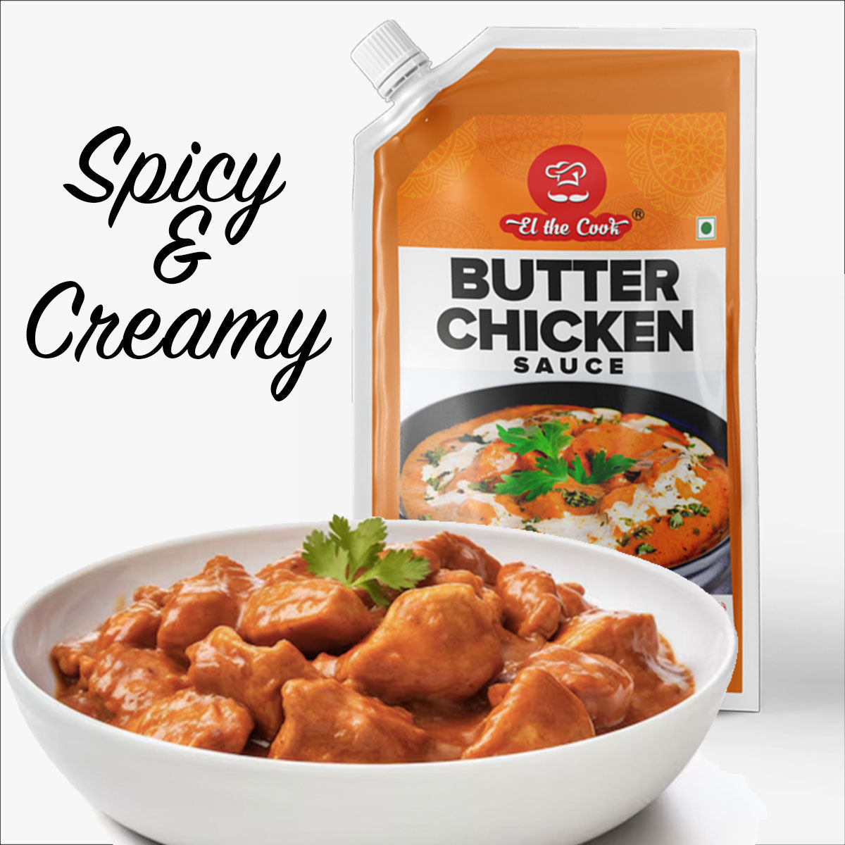 Spicy Butter Chicken Sauce 150ml x 2 pack