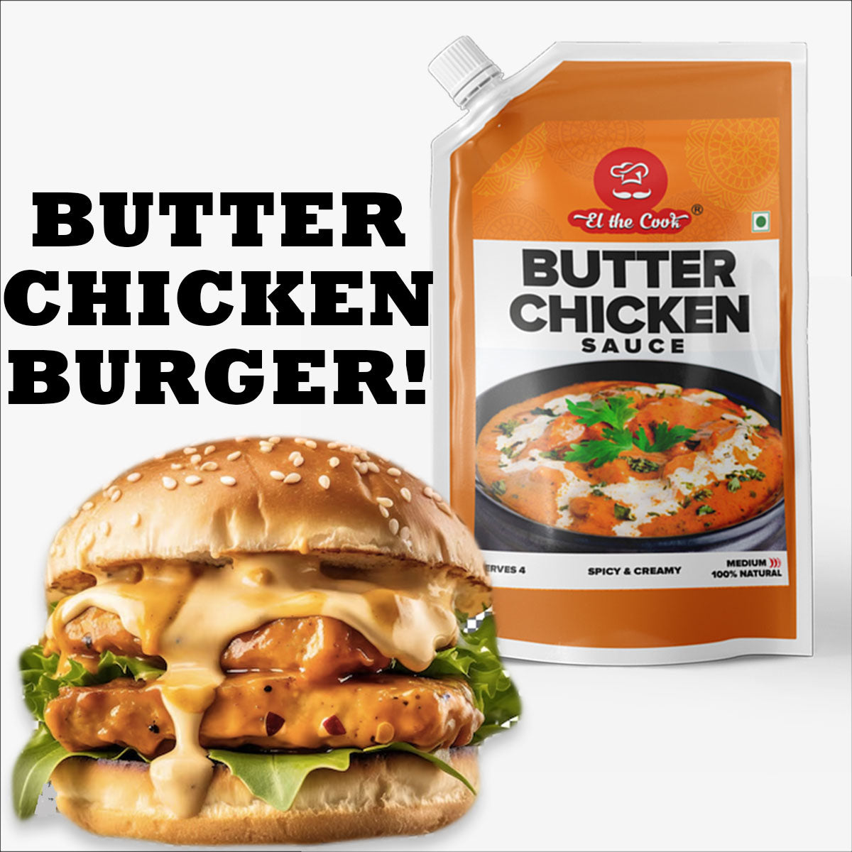 Spicy Butter Chicken Sauce 150ml x 2 pack