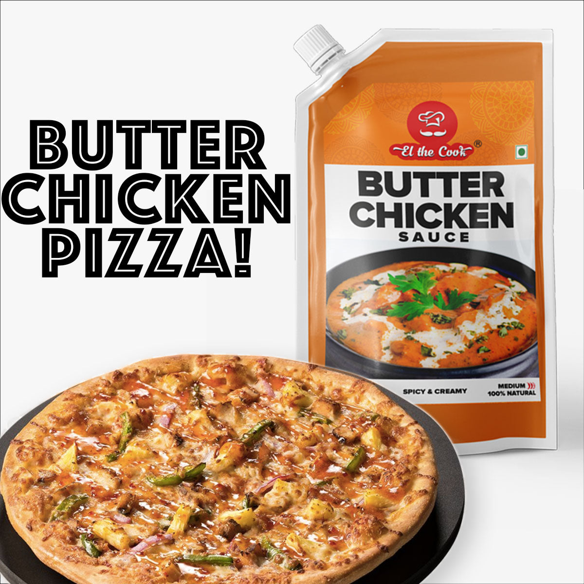 Spicy Butter Chicken Sauce 150ml x 2 pack