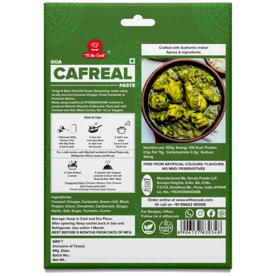 Goa Cafreal Marinade Paste 50g x 2 Pack