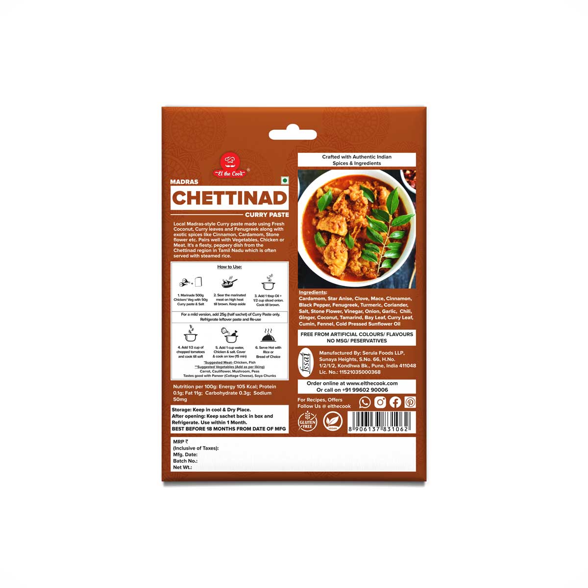 Madras Chettinad Marinade 50g x 2 Pack