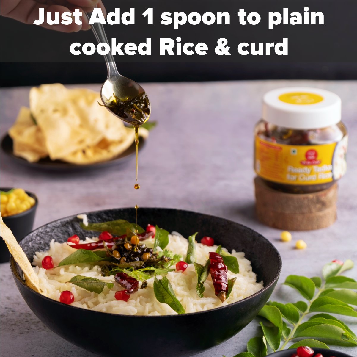 Curd Rice Tadka Seasoning - Bulk Pack 1 kg