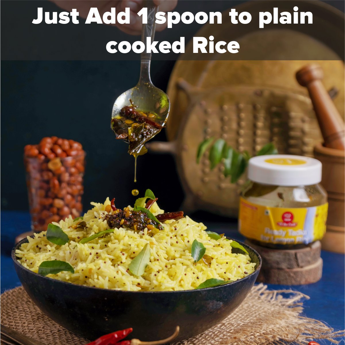 Lemon Rice Tadka - Bulk Pack 1 kg