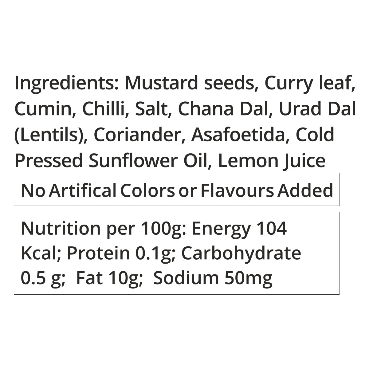 Lemon Rice Tadka - Bulk Pack 1 kg