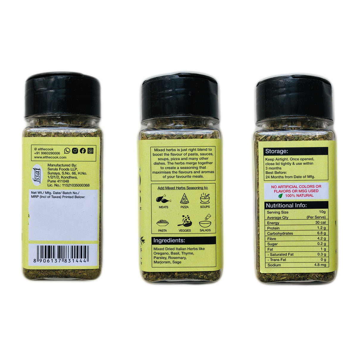 Mixed Herbs Seasoning | 2 x 50g