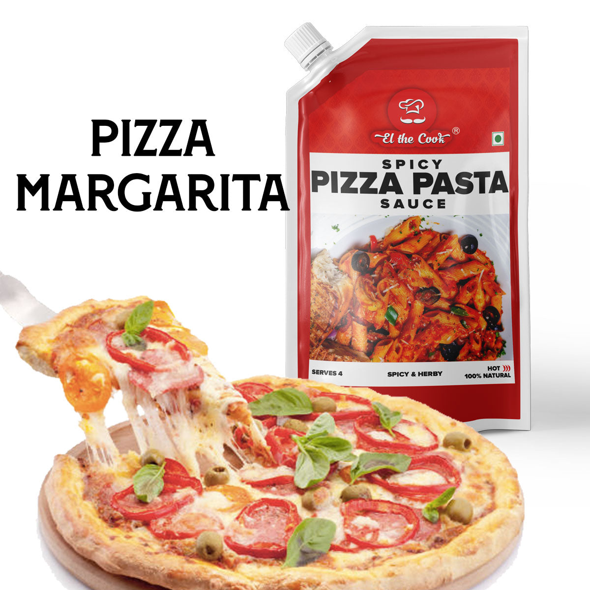 Spicy Pizza Paste Sauce 150ml x 2 pack