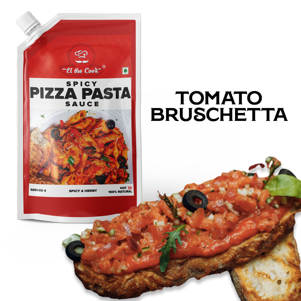 Spicy Pizza Paste Sauce 150ml x 2 pack