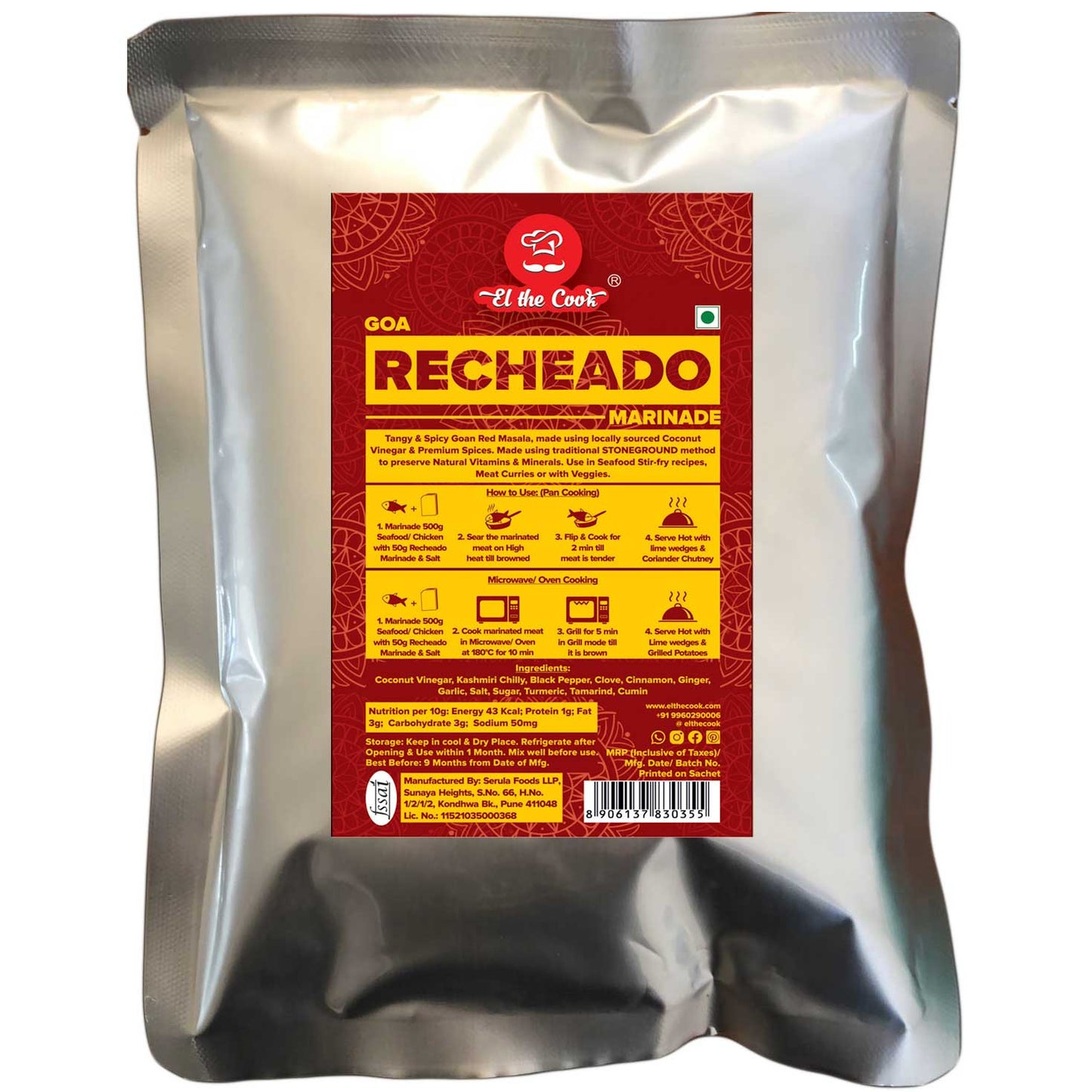 Goa Recheado Marinade - Bulk Pack 1 kg