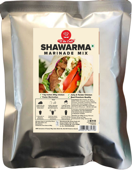Lebanese Shawarma Seasoning - Bulk Pack 1 kg