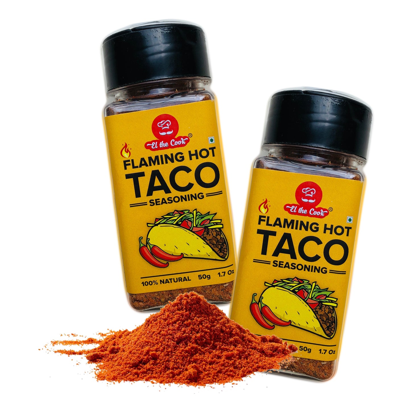 Flaming Hot Taco Seasoning | 2 x 50g