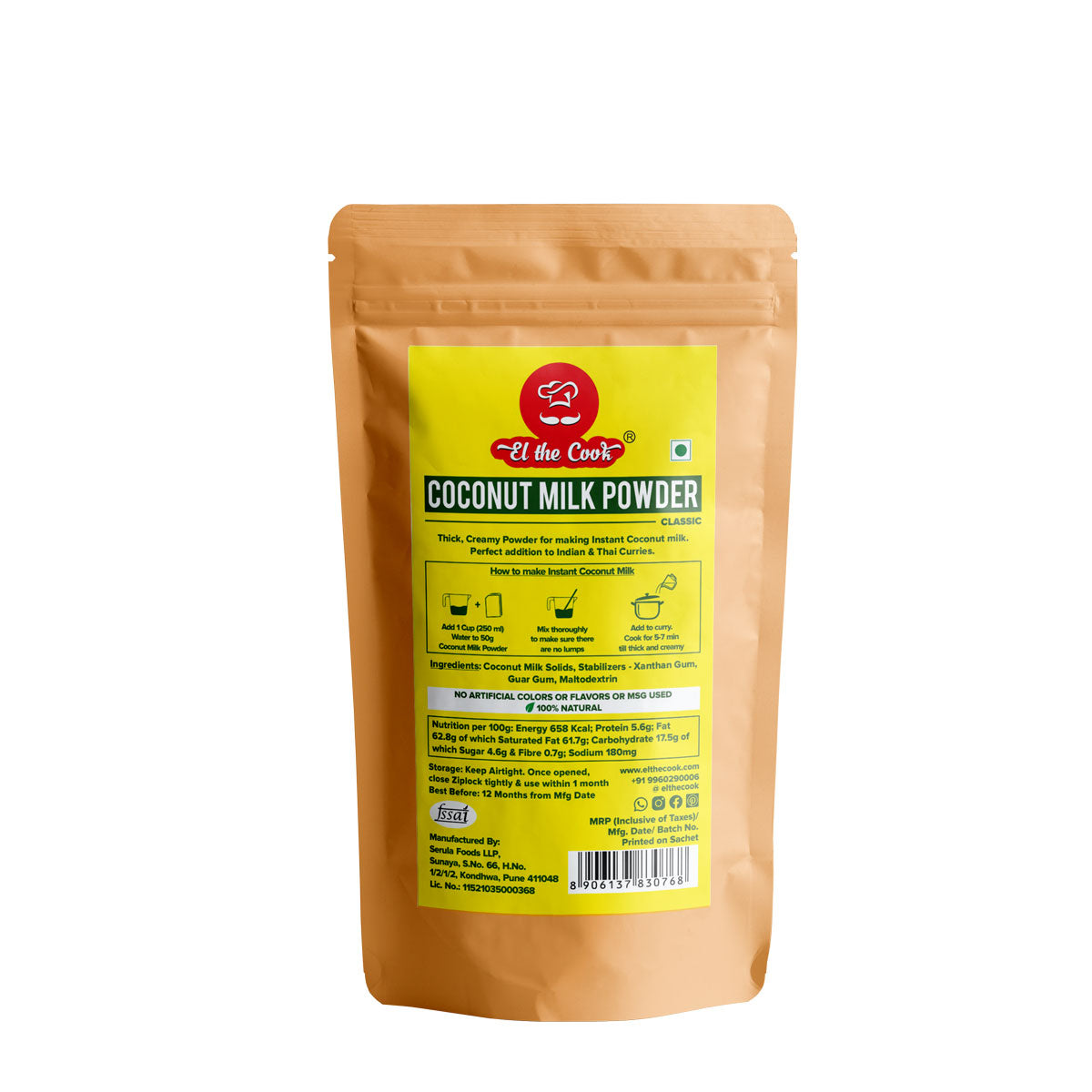 Thai Dhamaka Combo | Red, Yellow, Green Paste (50g x 3) + Coconut Milk Powder (50g x 3)