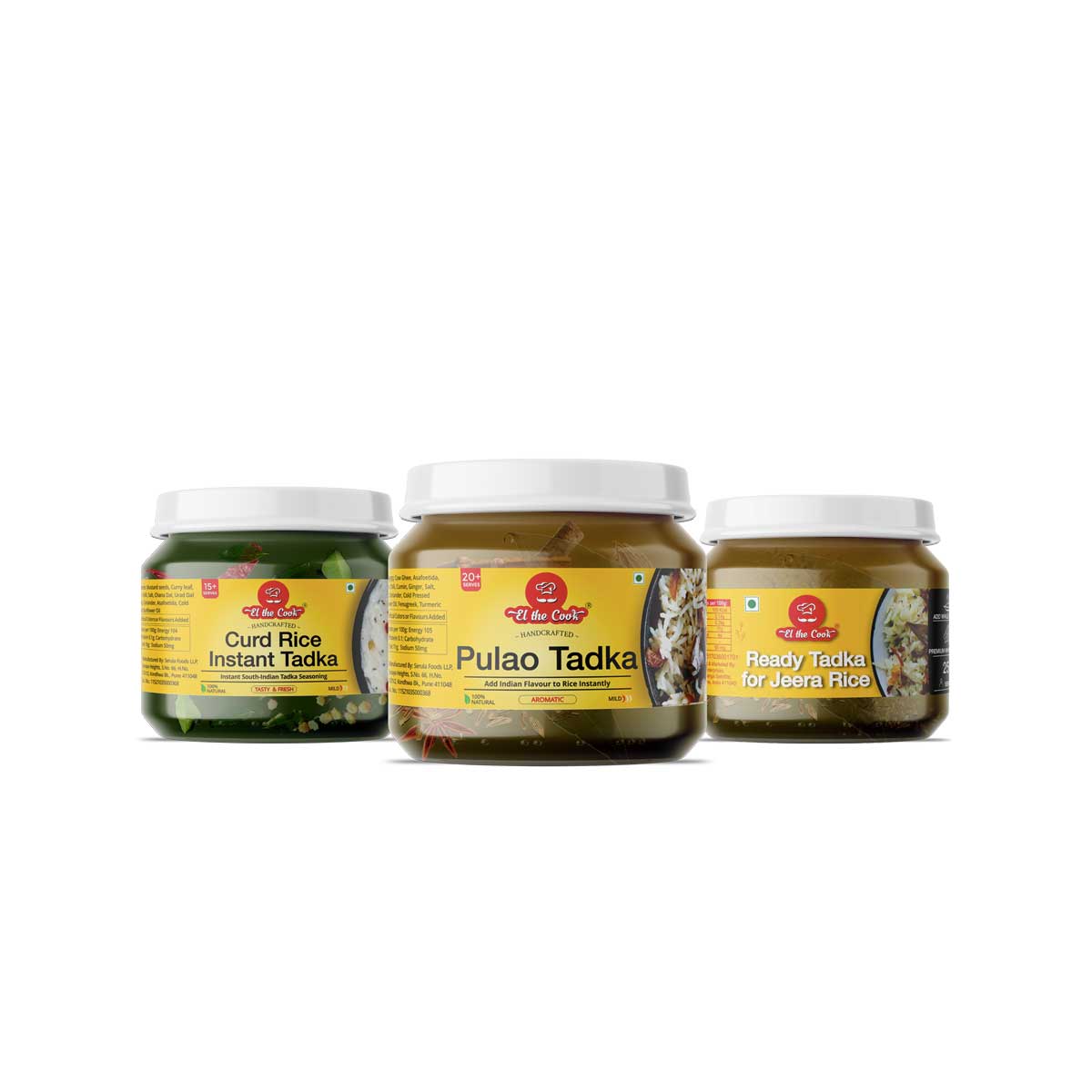 Indian Rice Masala Combo, Super Saver 3 Pack, 3 x 180g