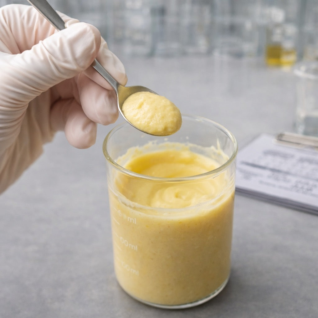 Industrial Yellow Mustard Paste Concentrate for sauce manufacturing | Bulk 20kg Drum