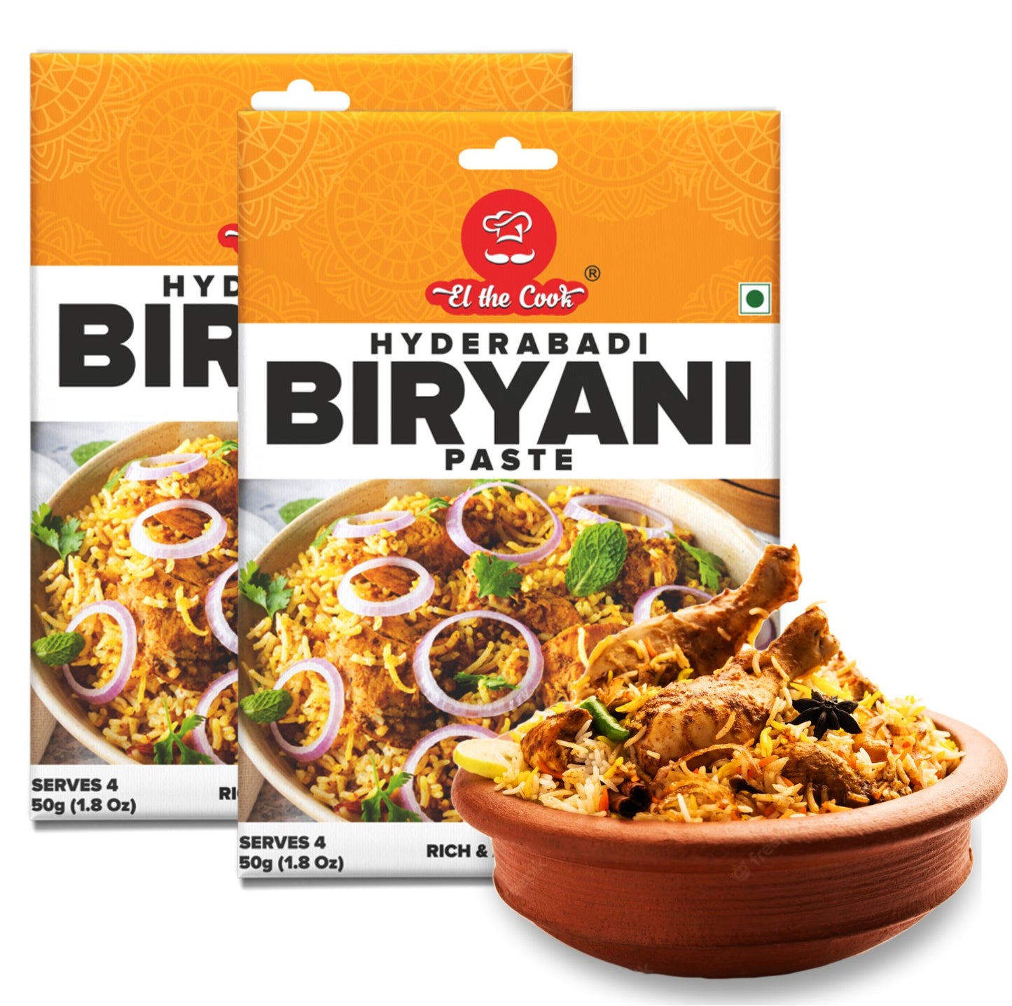 Hyderabadi Biryani Paste 50g x 2 Pack