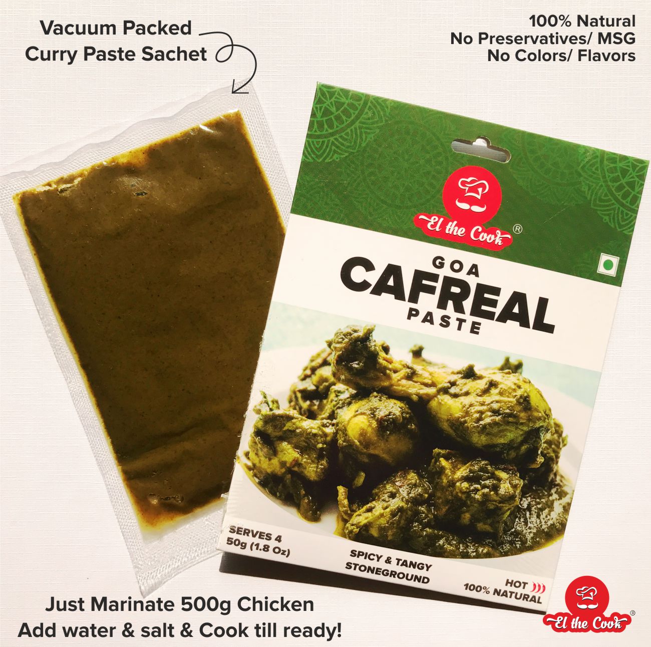 Goa Cafreal Marinade Paste 50g x 2 Pack
