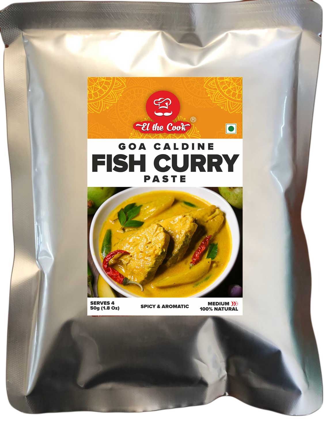 Goa Caldine Fish Curry Paste - Bulk Pack 1 kg