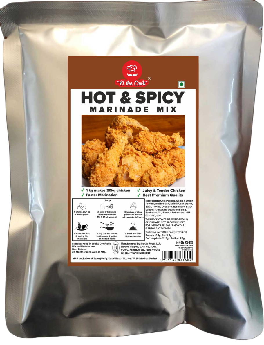Hot and Spicy Marination Mix - Bulk Pack 1 kg