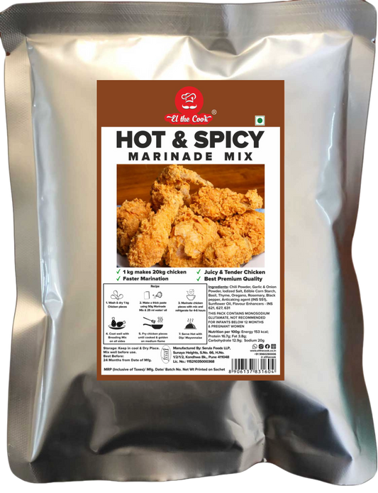 Hot and Spicy Marination Mix - Bulk Pack 1 kg