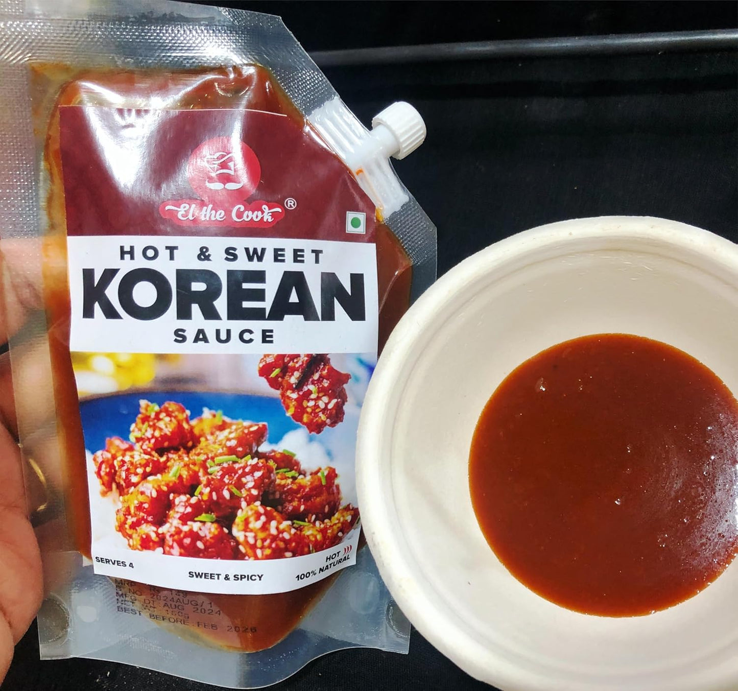 Korean Hot & Sweet Sauce 150ml x 2 pack