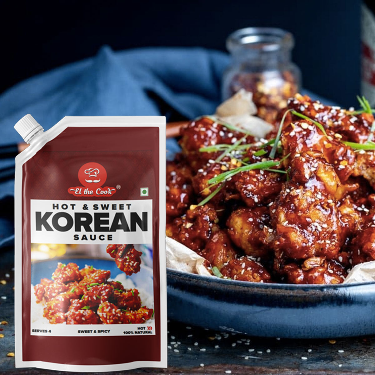 Korean Hot & Sweet Sauce 150ml x 2 pack