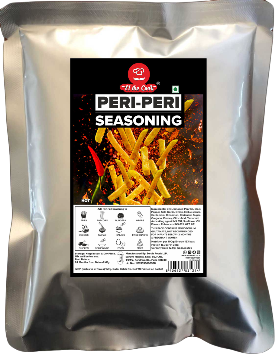 Peri Peri Hot & Spicy Sprinkler Seasoning - Bulk Pack 1 kg