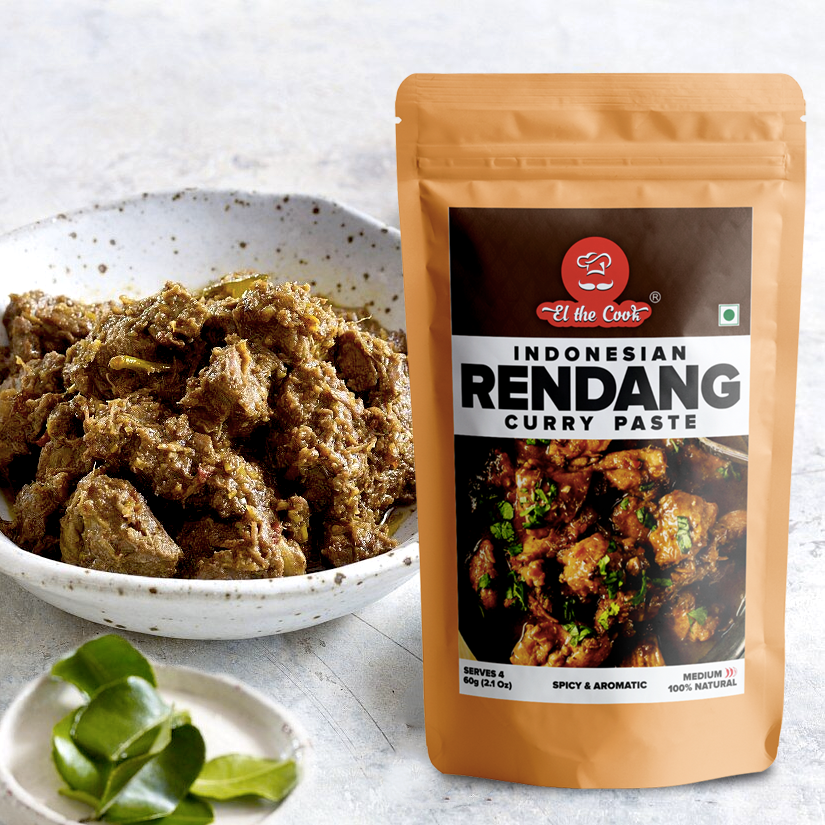 Indonesian Rendang Curry Paste 50g x 2 Pack