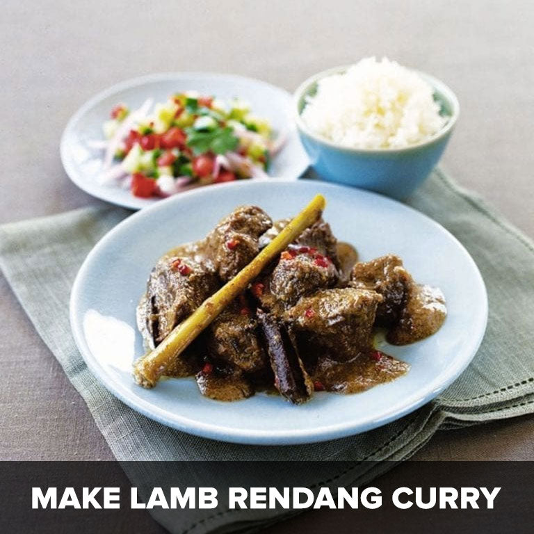 Indonesian Rendang Curry Paste 50g x 2 Pack