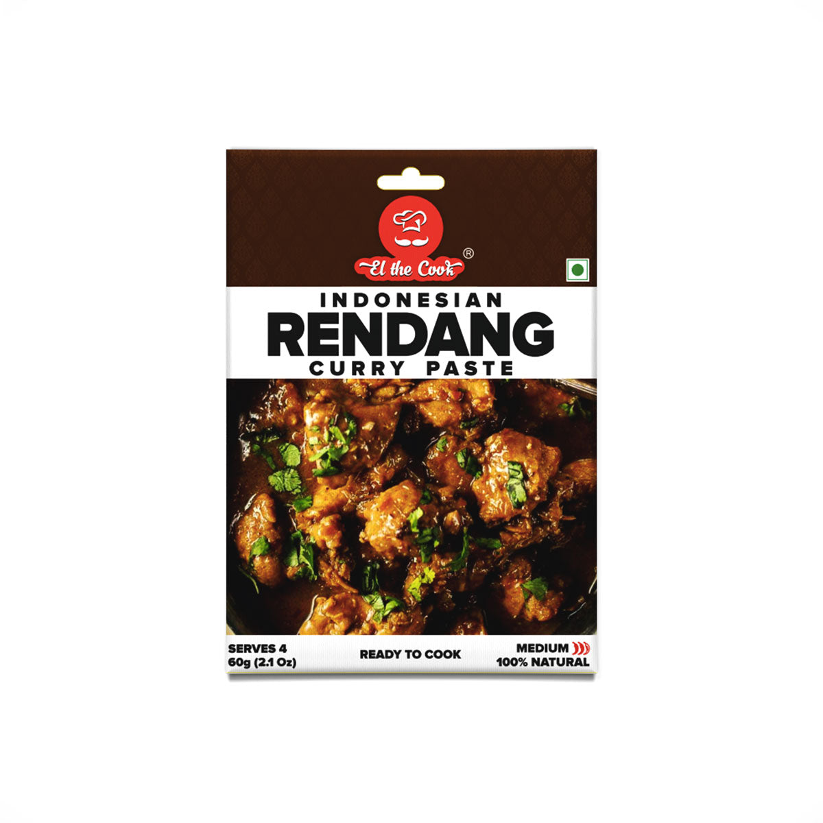 Indonesian Rendang Curry Paste 60g x 2 Pack