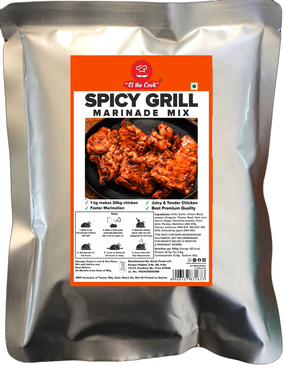Spicy Grill Marinade Mix - Bulk Pack 1 kg