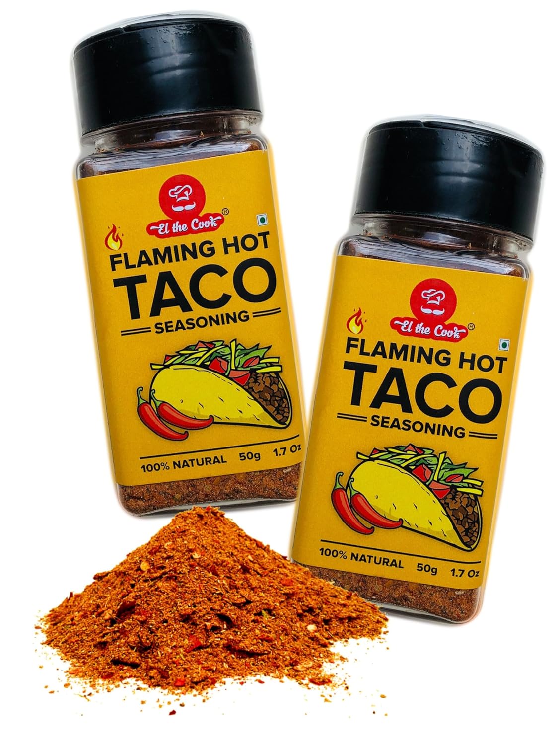 Flaming Hot Taco Seasoning |  2 x 50g