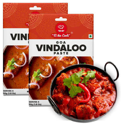 Goa Vindaloo Curry Paste 50g x 2 Pack
