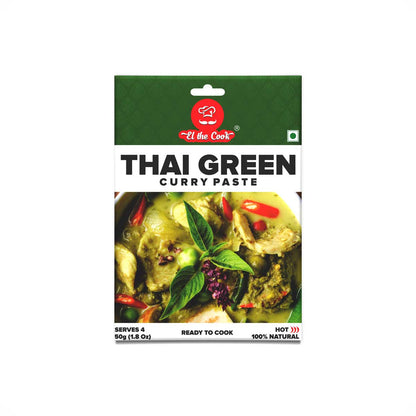 Thai Dhamaka Combo | Red, Yellow, Green Paste (50g x 3) + Coconut Milk Powder (50g x 3)