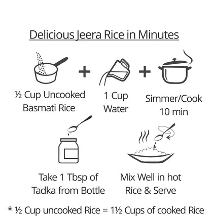 Jeera Rice Tadka Jar - 180g