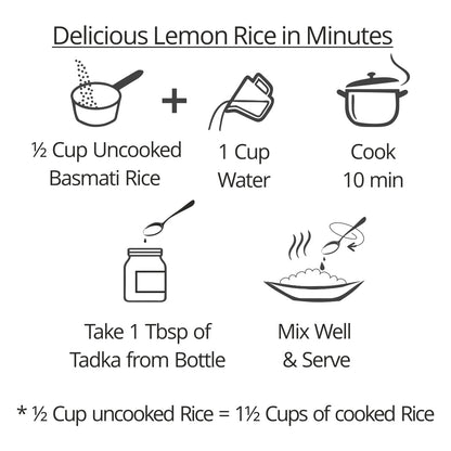 Lemon Rice Tadka Jar - 180g