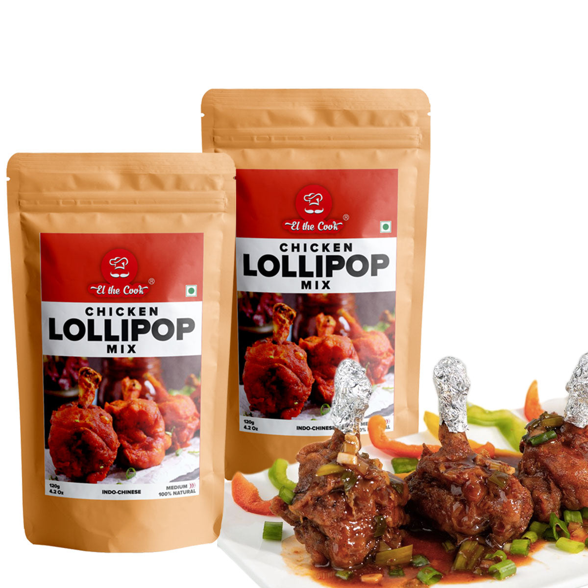 Chicken Lollipop Mix 60g x 2 Pack