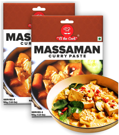 Thai Massaman Curry Paste 50g x 2 Pack