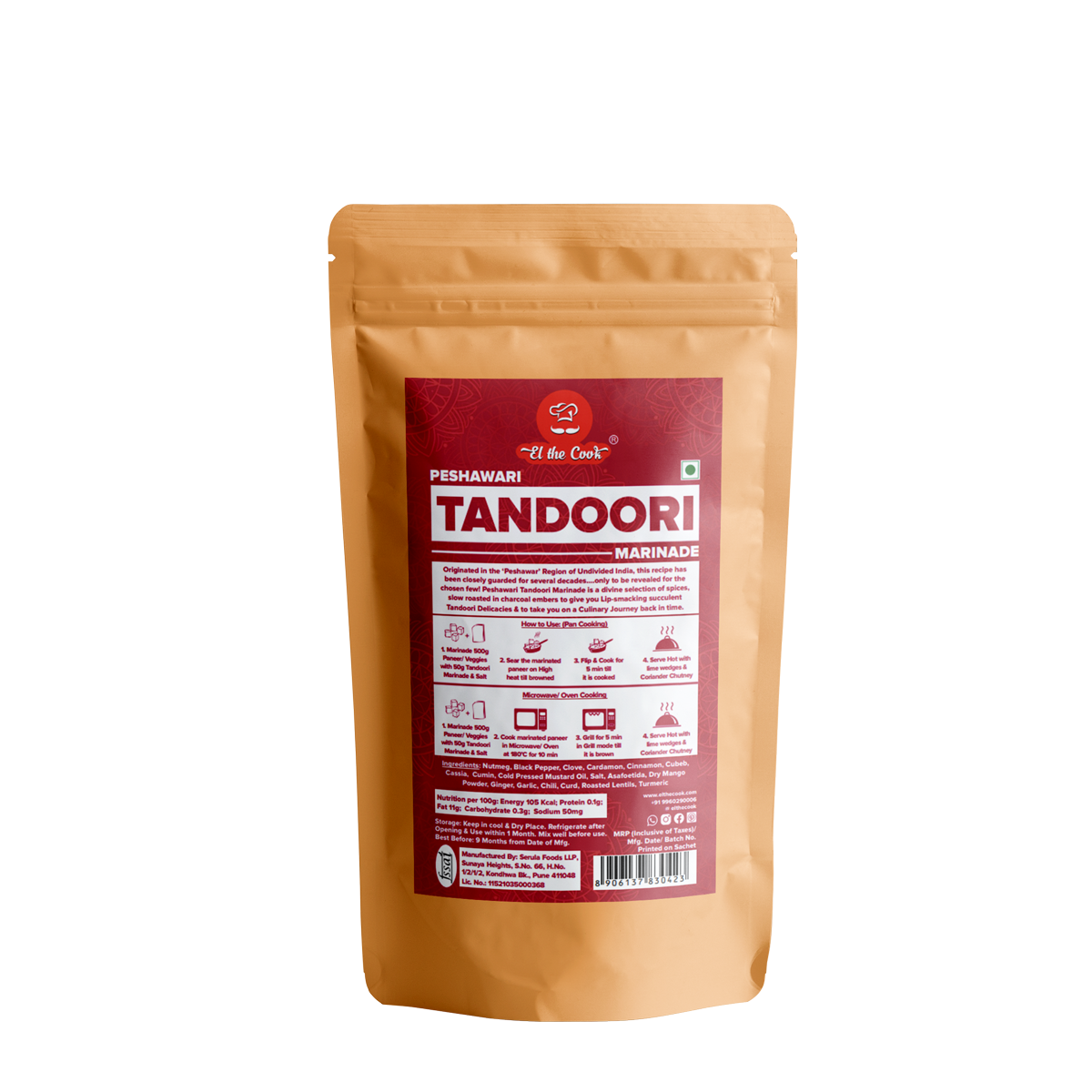 Tandoori Veg Paste 50g x 2 Pack