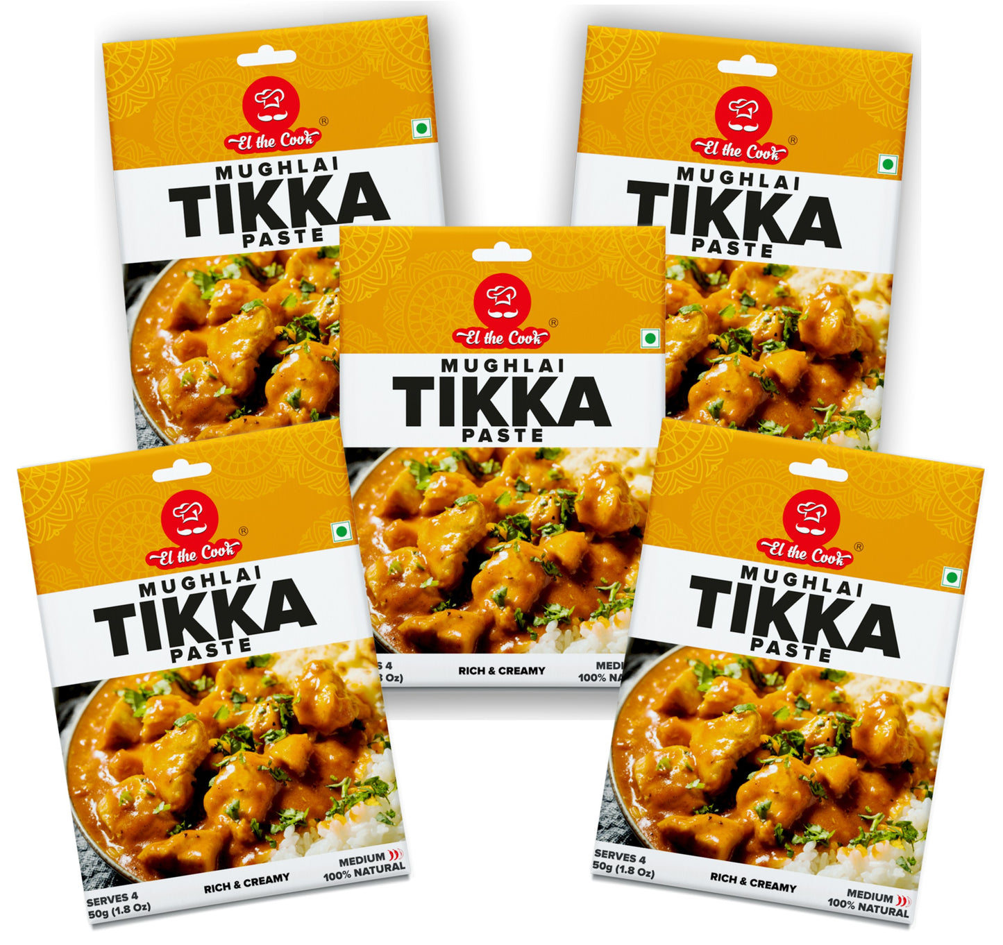 Mughlai Tikka Curry Paste 50g x 5 Pack