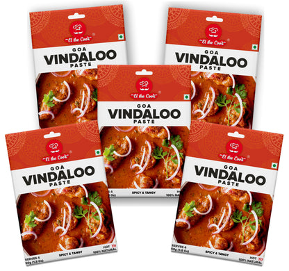 Goa Vindaloo Curry Paste 50g x 5 Pack