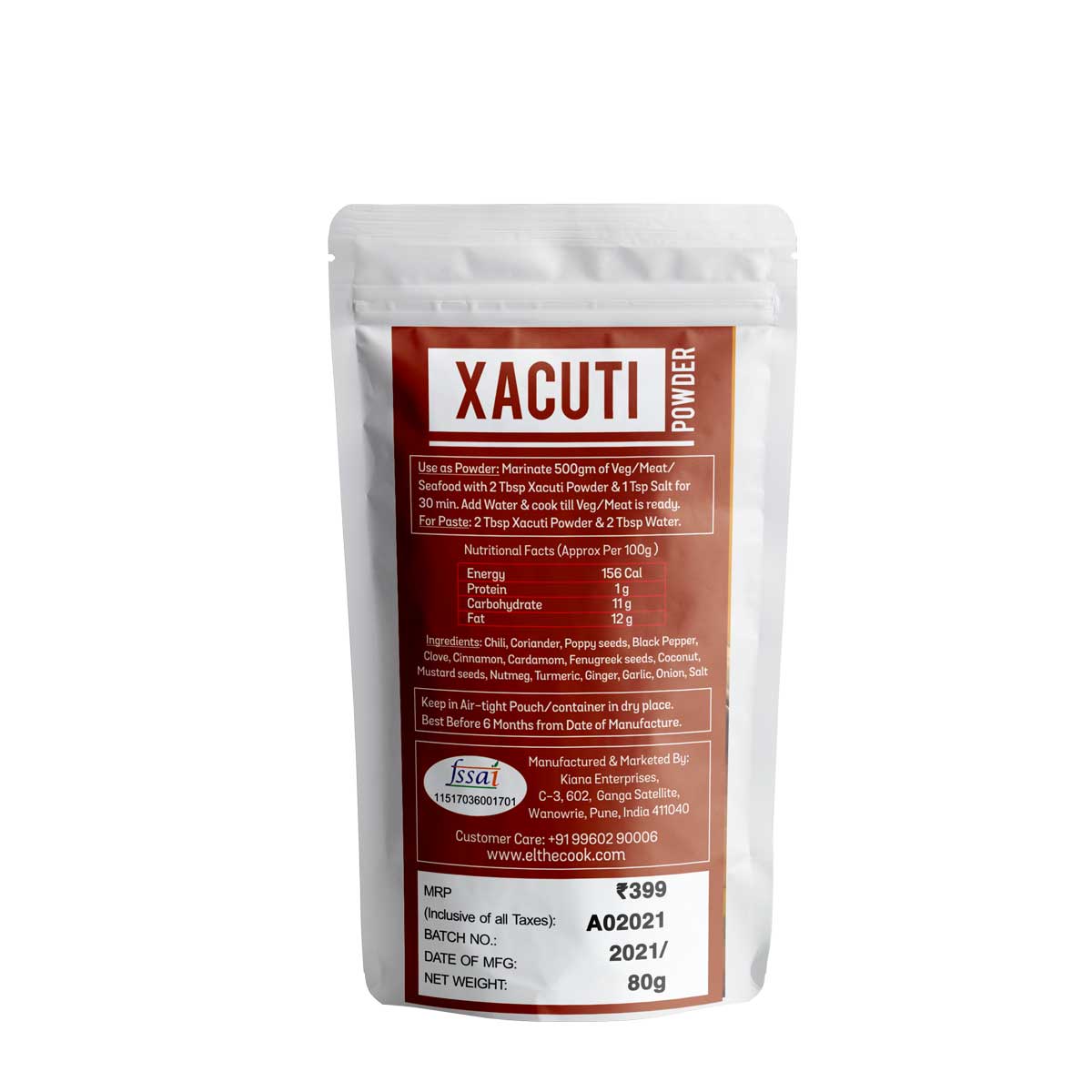 Xacuti Powder 80g | Goan Specials